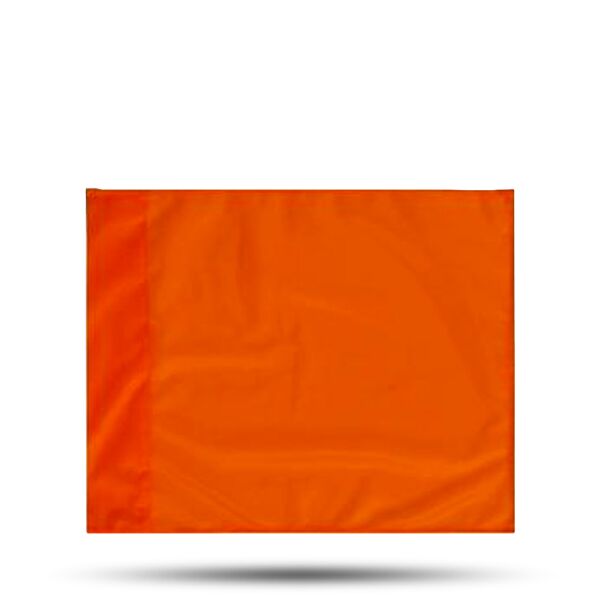 Hoekvlag 1 kleur Oranje 30 mm Thumbnail