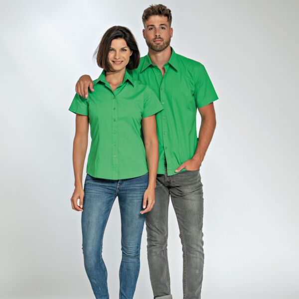 L&S Shirt Poplin SS for him Thumbnail