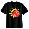Basic Ronde Hals T-Shirt 140 gr/m2 Zwart Thumbnail