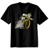 Basic Ronde Hals T-Shirt 140 gr/m2 Zwart Thumbnail