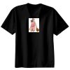 Basic Ronde Hals T-Shirt 140 gr/m2 Zwart Thumbnail