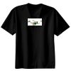 Basic Ronde Hals T-Shirt 140 gr/m2 Zwart Thumbnail