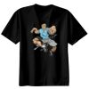 Basic Ronde Hals T-Shirt 140 gr/m2 Zwart Thumbnail