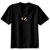 Basic Ronde Hals T-Shirt 140 gr/m2 Zwart Thumbnail