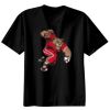 Basic Ronde Hals T-Shirt 140 gr/m2 Zwart Thumbnail