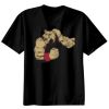 Basic Ronde Hals T-Shirt 140 gr/m2 Zwart Thumbnail