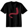 Basic Ronde Hals T-Shirt 140 gr/m2 Zwart Thumbnail