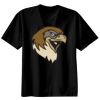 Basic Ronde Hals T-Shirt 140 gr/m2 Zwart Thumbnail