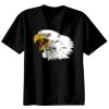 Basic Ronde Hals T-Shirt 140 gr/m2 Zwart Thumbnail