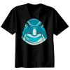 Basic Ronde Hals T-Shirt 140 gr/m2 Zwart Thumbnail