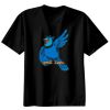 Basic Ronde Hals T-Shirt 140 gr/m2 Zwart Thumbnail