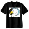 Basic Ronde Hals T-Shirt 140 gr/m2 Zwart Thumbnail