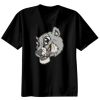 Basic Ronde Hals T-Shirt 140 gr/m2 Zwart Thumbnail