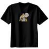 Basic Ronde Hals T-Shirt 140 gr/m2 Zwart Thumbnail