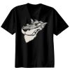 Basic Ronde Hals T-Shirt 140 gr/m2 Zwart Thumbnail