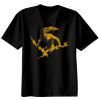 Basic Ronde Hals T-Shirt 140 gr/m2 Zwart Thumbnail