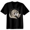 Basic Ronde Hals T-Shirt 140 gr/m2 Zwart Thumbnail