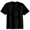 Basic Ronde Hals T-Shirt 140 gr/m2 Zwart Thumbnail