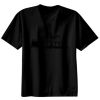 Basic Ronde Hals T-Shirt 140 gr/m2 Zwart Thumbnail